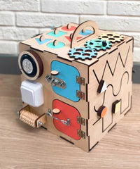 Busy cube 9 inches