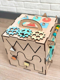 Busy cube 9 inches