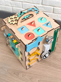 Busy cube 9 inches