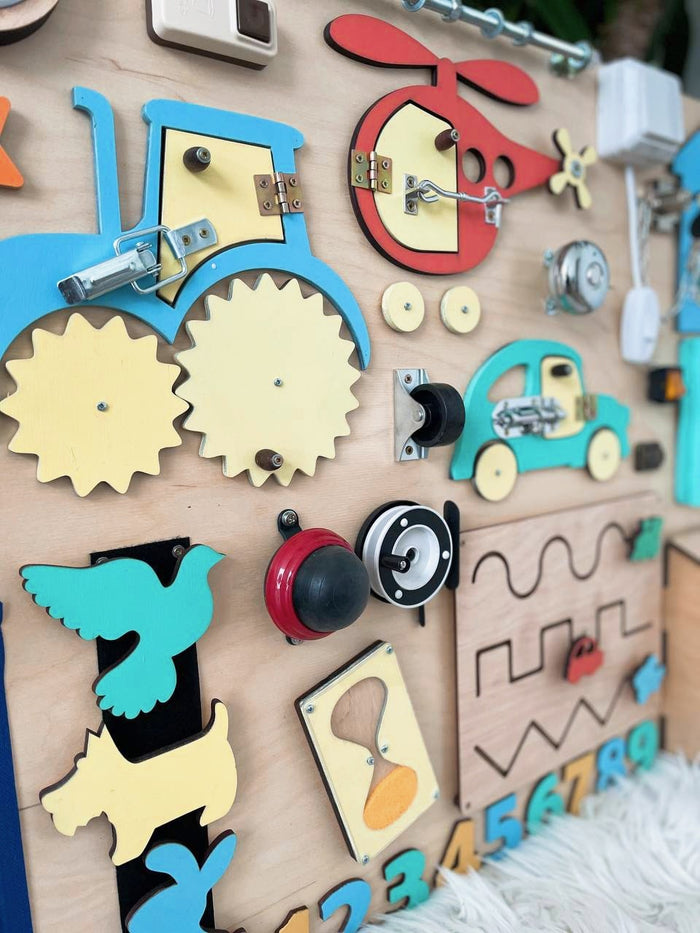 Busy Board XL - Montessori Toy for Kids