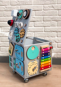 Busy Cube & Storage For Toys