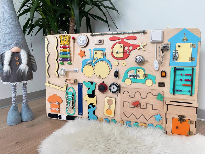 Busy Board XL - Montessori Toy for Kids