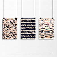 Coastal decor ideas | Set of 3 framed wall art prints