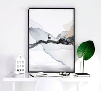 Framed print set of 3 | Landscape wall art for Living room