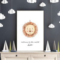 Animal wall art for nursery | set of 3 wall art prints