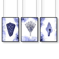Pictures for living room walls | Set of 3 wall art prints