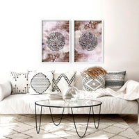 Wall frames Islamic | Set of 2 wall art prints