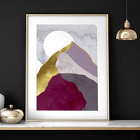 Scandi prints for home office | set of 3 framed wall art