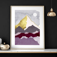 Scandi prints for home office | set of 3 framed wall art