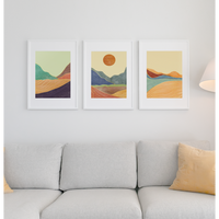Toscana Landscape Premium Matte vertical posters