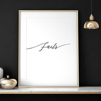 Love word art for walls | set of 3 Bedroom wall art prints