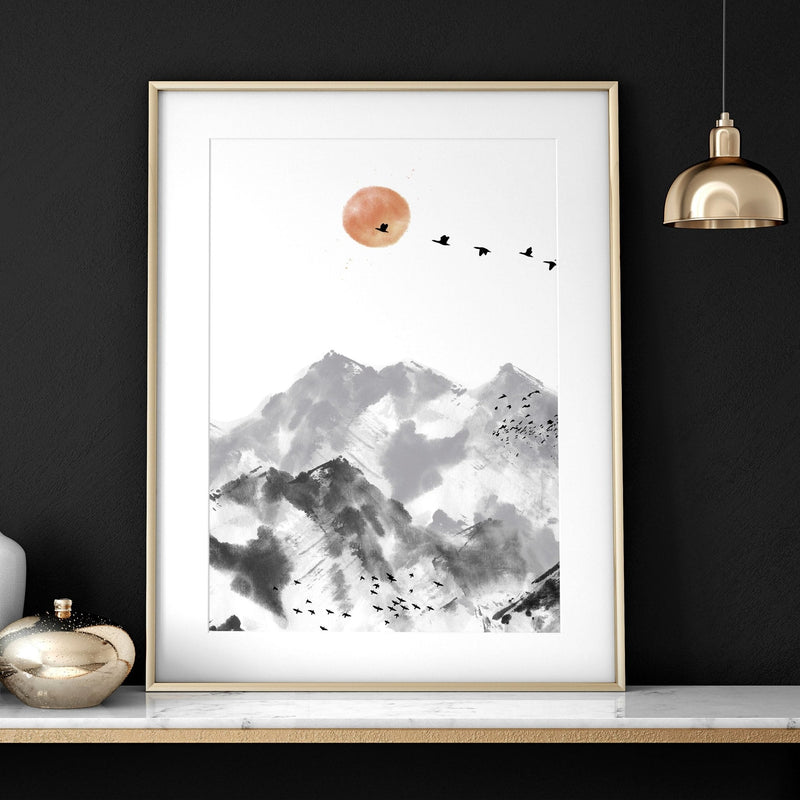 Workplace office design ideas  | set of 3 Scandinavian wall art