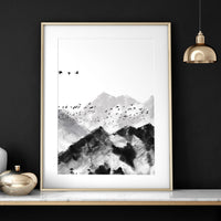 Workplace office design ideas  | set of 3 Scandinavian wall art