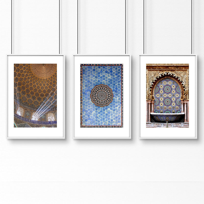 Protection dua decorations | set of 3 wall art prints