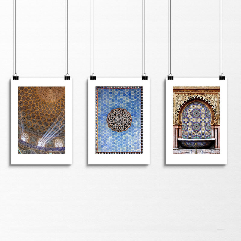 Protection dua decorations | set of 3 wall art prints