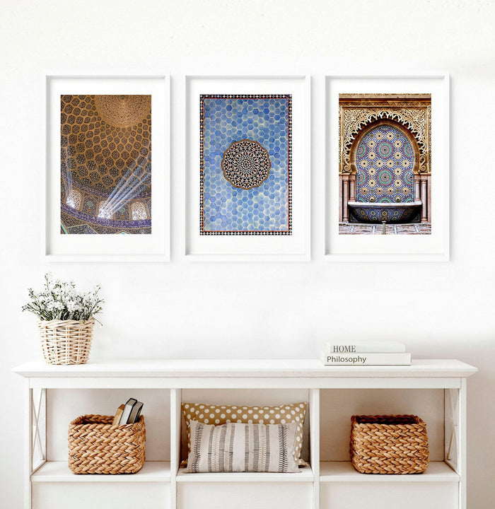 Protection dua decorations | set of 3 wall art prints