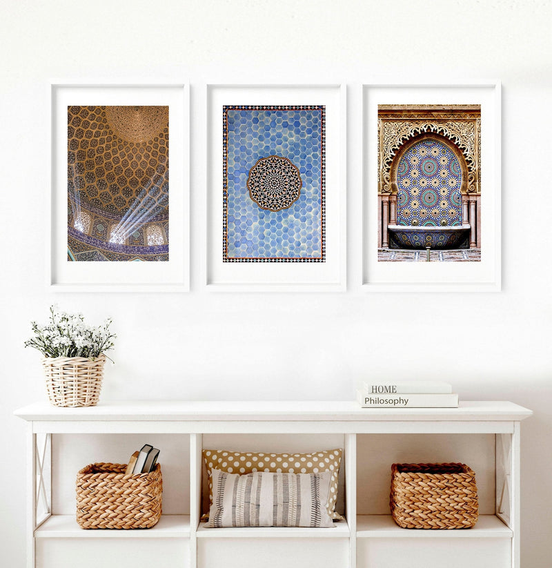 Protection dua decorations | set of 3 wall art prints