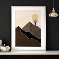 Scandi decor for office | set of 3 wall art prints