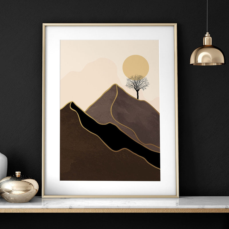 Scandi decor for office | set of 3 wall art prints