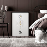 Scorpio Zodiac wall art print