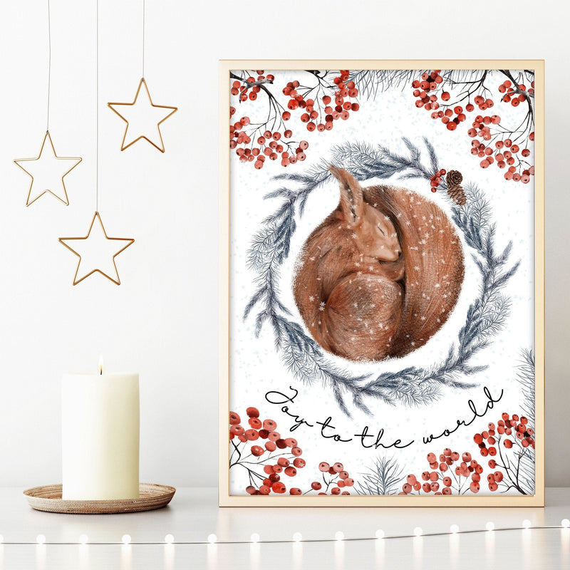 Xmas decorations hanging | Folk Christmas Decor