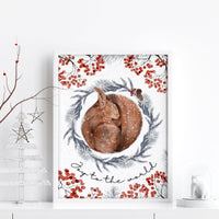 Xmas decorations hanging | Folk Christmas Decor