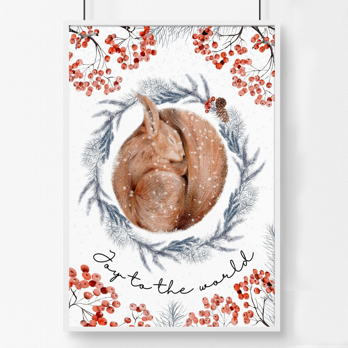 Xmas decorations hanging | Folk Christmas Decor