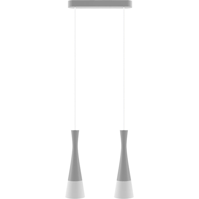 Hanging lamp grey Vegas2 2p